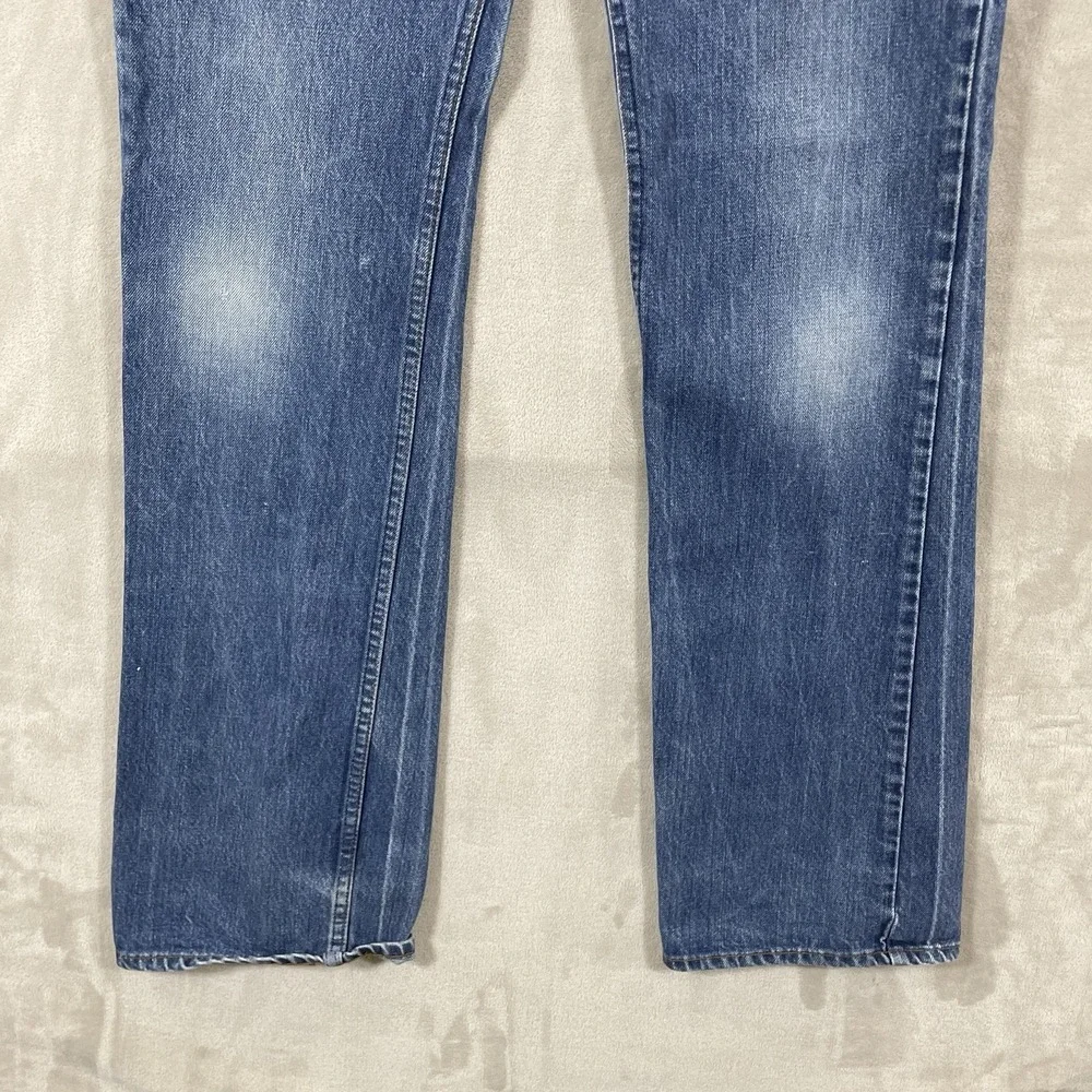 Vtg Levis 517 Jeans Mens (fit 34x36) Bootcut Orange Tab Made in USA 80s Cowboy